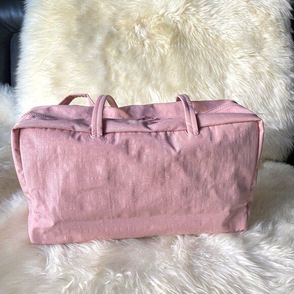 NWT Baggu Medium Nylon Bowler Bag - Rose Tan - Picture 2 of 6